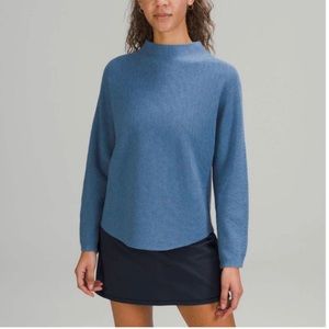 Lululemon Boxy Sweater Blue XS/S Discontinued